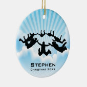 Personalisierter Himmel Keramikornament (Rechts)