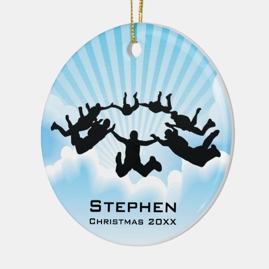 Personalisierter Himmel Keramikornament (Links)