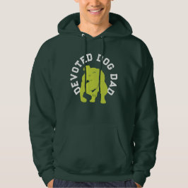 Personalisierter Hingebungsvoller Hunde-Vater Sexy Hoodie