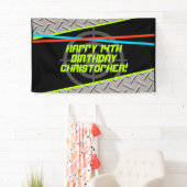 Personalisierter Hintergrund des Laser Tag Boy Bir Banner (Insitu)