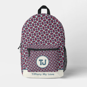 Personalisierter Hintergrundsack für Teamname Bedruckter Rucksack