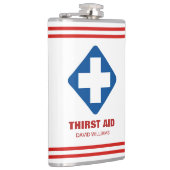 Personalisierter Hip Flask Funny Custom Hip Flask Flachmann (Rechts)