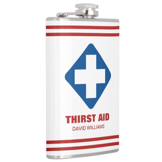 Personalisierter Hip Flask Funny Custom Hip Flask Flachmann (Rechts)