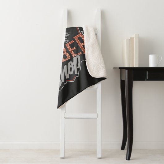 Personalisierter Hipster aus Friseursalon Skull un Sherpadecke (Beispiel)