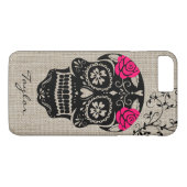 Personalisierter Hipster Zuckerhut Case-Mate iPhone Hülle (Rückseite (Horizontal))