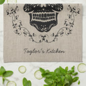 Personalisierter Hipster Zuckerhut Handtuch (Gefaltet)