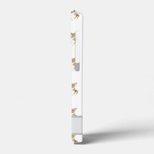 Personalisierter Hirnhund Case-Mate iPhone Hülle (Rückseite / Links)