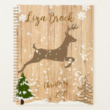 Personalisierter Hirsch Weihnachtsbaumkugel Holz H