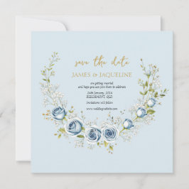 Personalisierter Hochzeit-Save-the-Date-Rosenkranz Save The Date