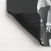 Personalisierter Hochzeitsstift für Foto-Maus Mousepad (Ecke)