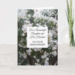 Personalisierter Hochzeitstag für Tochter und Schw Karte