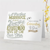 Personalisierter Hochzeitstag - JA Karte (Gelbe Blume)