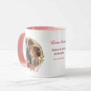 Personalisierter Hochzeitstag-Mug  Tasse