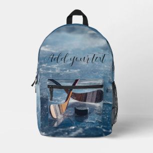 Personalisierter Hockey-Rucksack – Fügen Sie Ihren Bedruckter Rucksack