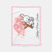 Personalisierter Hof Fleecedecke (Vorderseite)