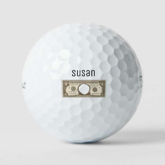 Personalisierter Hole-in-One-Titleist-Pro-V1 Golfball (Vorderseite)