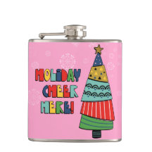 Personalisierter Holiday Chef Hier Flasche