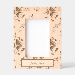 Personalisierter Holzrahmen für sie Geätzte Rahmen