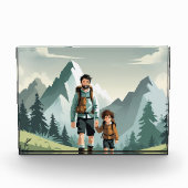 Personalisierter horizontaler Foto-Block - Bild hi Fotoblock (Vorderseite)