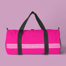 Personalisierter Hot Pink Gym