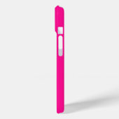 Personalisierter Hot Pink Rainbow Case-Mate iPhone Hülle (Rückseite / Links)