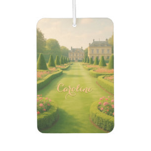 Personalisierter Hübscher Manor Car Air Freshener Autolufterfrischer