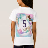 Personalisierter Hübscher T - Shirt (Rückseite)