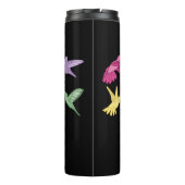 Personalisierter Hummingbird Print Thermosbecher (Rückseite)