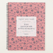 Personalisierter Hund Erbauungsbuch Planer (Vorderseite)