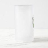 Personalisierter Hund Foto-Glass-Cup Mattglas Bierglas (Mittel)