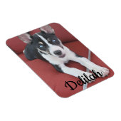 Personalisierter Hund | Foto von Haustieren Magnet (Rechte Seite)