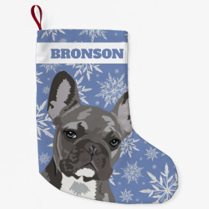 Personalisierter Hund Französische Bulldogge Ges Kleiner Weihnachtsstrumpf