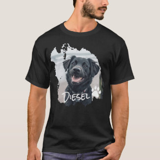 Personalisierter Hund gestört Grafik T-Shirt
