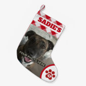 Personalisierter Hund, Katze oder Pet-Lover Kleiner Weihnachtsstrumpf (Vorderansicht (hängend))