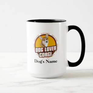 Personalisierter Hund Lover Corgi Hundezucht Tasse