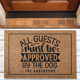 Personalisierter Hund Lover Fußmatte