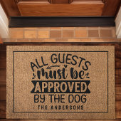 Personalisierter Hund Lover Fußmatte