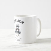 Personalisierter Hund Lover Tasse - Bearbeitbar Fu (VorderseiteRechts)