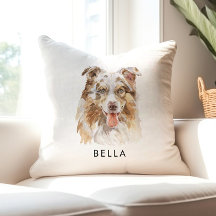 Personalisierter Hund Lover Wasserfarbe Dog Mama G