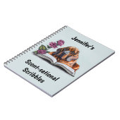 Personalisierter Hund Notizblock (Linke Seite)