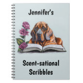 Personalisierter Hund Notizblock (Vorderseite)