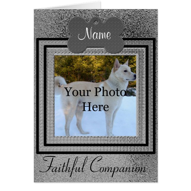 Personalisierter Hund- oder Katzenplan (Vorne)