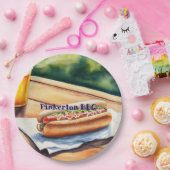 Personalisierter Hund Pappteller (Party)