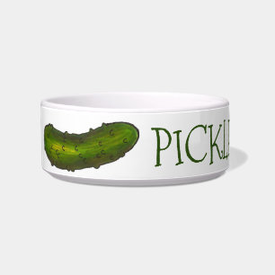 Personalisierter Hund 'Pickles the Dog Green Dill  Napf