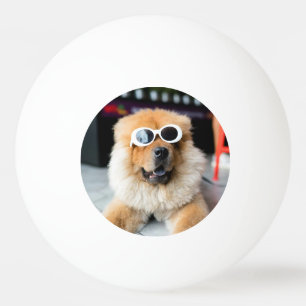 Personalisierter Hund Tischtennisball