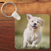 Personalisierter Hund über benutzerdefiniertes mod Schlüsselanhänger (Vorderseite)