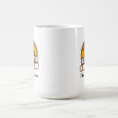 Personalisierter Hund über Dackel Hunde Rasse Kaffeetasse (Mittel)