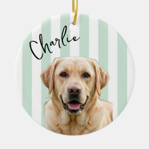 Personalisierter Hunde-Gedenk-Schmuck Keramik Ornament