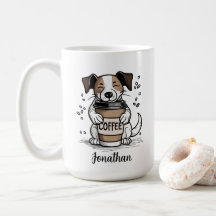 Personalisierter Hunde-Liebhaber-Kaffeebecher