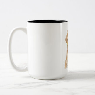 Personalisierter Hundedenken-Tasse mit editierbare Zweifarbige Tasse